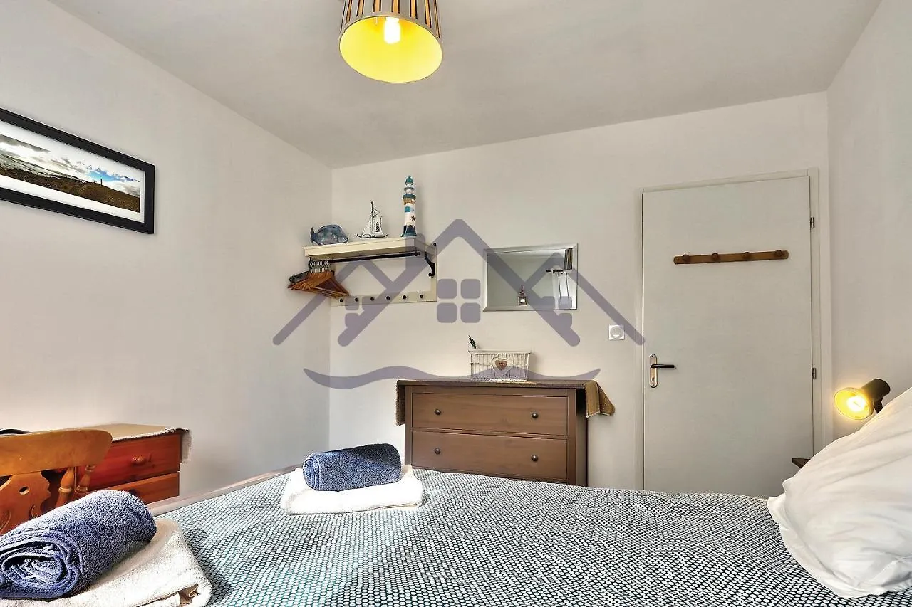 Localise - M8B - Ty Katell-Roz - Maison De Plain-Pied Avec Un Terrain Entierement Clos A Quelques Pas De La Plage Et Du Centre - Wifi Inclus - Draps Inclus - Animaux Bienvenus Tréffiagat 0*,